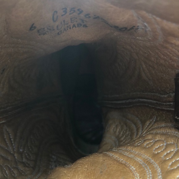 Boulet of Canada Cowboy Boots - size 6 - Picture 11 of 11